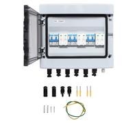 Disyuntor aislador de protección contra sobretensiones CC, 1000V, 40 Amperios, diseño mini compacto, tres fases, montaje en pared