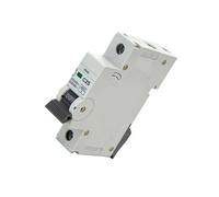 Disyuntor automático miniatura 1P, 25 A, Curva C, gris - Protección de circuitos eléctricos, ideal para aplicaciones residenciales y comerciales.