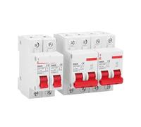 Disyuntor DC 12V 24V 48V 60V 110V interruptor de protección de batería cortocircuito positivo negativo 2P 10A 20A 50A 100A 125A 150A