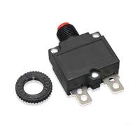 Disyuntor de 15 A con tapa de fusible de 250 | 125/250 V tensión nominal, clip de bloqueo biestable, para edificios de oficinas y residenciales, carcasa de plástico