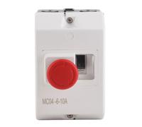 Disyuntor de protección del motor IP55 interruptor tipo perilla impermeable con parada de emergencia 6-10A 230/240V 400/415V 500V 690V