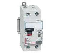 Disyuntor diferencial P312 2P C 16A 30MA CA DX3