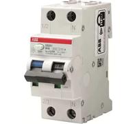 Disyuntor diferencial RCBO de 6kA, 1 polo más neutro - Disyuntor B20 / 0A, modelo DS201A-B20/0,03
