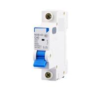 Disyuntor en miniatura 1P AC 230/400V C 6A 10A 16A 20A 25A 32A 40 63A 80 100 125 Protector de sobrecarga DZ47