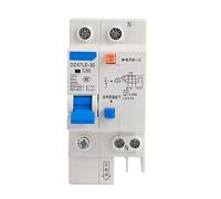 Disyuntor en miniatura de 30 mA, DZ47LE-32 1P+N C32 RCCB unipolar 230 V Protector de voltaje Montaje en riel DIN Disyuntor de corriente de fuga Interruptor de desconexión para