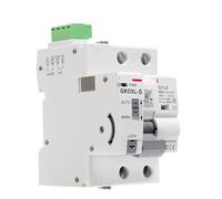 Disyuntor GRD9L-S RCCB Reconectador con interfaz RS485, 2P, 25A, 40A, 63A, 30mA, 100mA, 300mA, RCD, 1 unidad. Color: GRD9L-S-DC12V(GRD9L-S-AC220V-RS485,2P 40A 300mA RCCB)