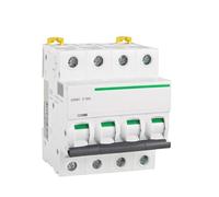 Disyuntor IC65H 4p Mini Disyuntor IC65H 4p C Tipo 1A - 63A 10kA MCB A9F28401-A9F28463 1 Uds Componentes electricos(2A)