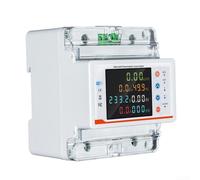 Disyuntor inteligente WiFi 4P 100A para aplicación Tuya, medición bidireccional de pantalla a color, protección contra fugas de sobretensión, control remoto para el sistema de energía solar del hogar