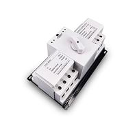 Disyuntor,Interruptor AutomáTico MagnetotéRmico 4P 63A 380V MCB Interruptor de transferencia automática doble potencia tipo Ats(2 input 1 output)