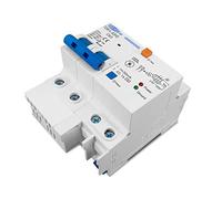 Disyuntor,Interruptor AutomáTico MagnetotéRmico Interruptor de circuito corriente residual principal con protector contra sobretensiones Rcbo mcb Con protección rayos Spd(25A)
