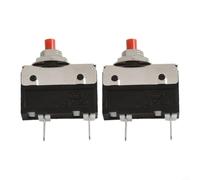 Disyuntor Manual Reset Protección Sobrecarga 26mm(2.5A) | Cobre , alta conductividad, para resistencia oxidación, rangos 2.5A a 5A, uso industrial