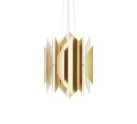 LYFA Lámpara colgante Divan 2 550 Brass