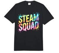 Divertido Profesor del Equipo de biología Steam Squad Inspire Stud Engineer Comfort Colors Adult Heavyweight T-Shirt
