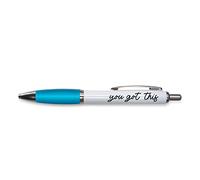 Divertido regalo de bolígrafo de empuje novedoso | Bolígrafos de trabajo colega dejando el trabajo presente | You Got This | Funny Joke Stationary | PP56