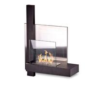 Divina Fire chimenea de bioetanol biochimenea de pared Viena L65 x H75 x P23