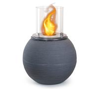 ProduceShop - Chimenea de bioetanol de suelo para exterior interior Ø 40 x h 54 cm Botticelli Gray