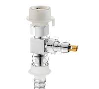 Divisor de grifo de agua, válvula divisora de manguera de , desviador de grifo de encimera, para cocina, ducha, baño, apartamento, dormitorio, inodoro, bañera, , fregadero