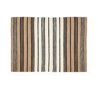 Dixie Alfombra de yute a rayas Elin 160x230 cm