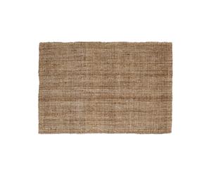 Dixie Alfombra de yute gris amarronado grande 160x230 cm