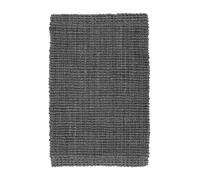 Dixie Alfombra de yute. gris oscuro 60 x 90 cm