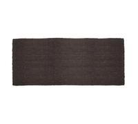 Dixie Felpudo Jute negro 80 x 180 cm