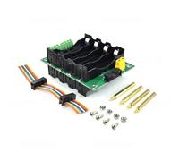 DIY 12 V sin soldadura 4 cuerdas 18650 sistema de gestión de batería de litio BMS placa de protección BMS caja de batería (4s2p corto)