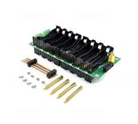DIY 12 V sin soldadura 4 cuerdas 18650 sistema de gestión de batería de litio BMS placa de protección BMS caja de batería (4s4p largo)