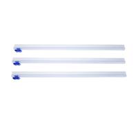 DIYEAH Cortador de Film Transparente de Plástico Corte y Fácil Reemplazo de Cuchilla, Pack de 3 Unidades para Uso Doméstico Hoteles