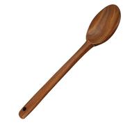 DIYEAH Cuchara de Madera para Cocinar de Madera Natural Color Café Utensilio de Cocina Resistente para Supermercado y Tienda de Alimentos