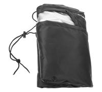 DIYEAH Funda Protectora de Poliéster para Silla Colgante Tipo Huevo Negro , Diseño y Resistente para Jardín y Patio Exterior