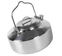 DIYEAH Hervidor de Agua de Acero Inoxidable 1000ml para Acampar | Plata, Capacidad Grande, Resistente, para Hervir Agua y Calentar Leche, Uso Exterior, Senderismo, Pesca