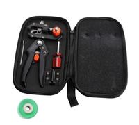 DIYEAH Tijera de Injerto Profesional Negra de Acero, 1 Set para Jardín | Corte de Alta Eficiencia, Kit de 1 Pieza, Uso en Vivero y Poda de Ramas