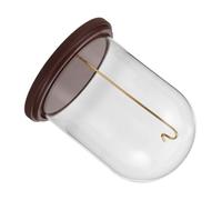 DIYEAH Vitrina Campana para Reloj de Bolsillo con Gancho, 16 Cm