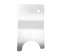 Diyeeni Candado Antirrobo para Portón Trasero para Toyota 2024-2026, Acero | Soporte de bisagra de seguridad para plataforma de camión, cerradura protectora antirrobo, acero inoxidable resistente al