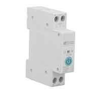 Diyeeni Interruptor Automático WiFi Inteligente 1P 63A, Control Remoto | Relé temporizador de medición de potencia, montaje en carril Din, para aplicación Life, 90-300V