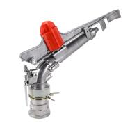 Diyeeni Pistola Rociadora de Riego Agrícola de 2 Pulgadas, Rociador de Riego Giratorio de 360 Grados de área Grande para Agrícola, Rosca Hembra DN50, Pistola Rociadora de Aleación de Aluminio