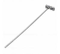 Diyeeni Sierras Circulares Guía Carril 20 Pulgadas Acero Inoxidable | Guía de rodillos para carpintería, con acero inoxidable de 3 mm de espesor, para corte de madera, plástico y metales