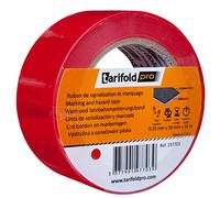 Djois Cinta adhesiva para marcaje y señalización de suelo 50 mm x 33 m PVC 150 μ Rojo