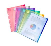 Djois, 510229 - pack de 12 carpetas sobre a4 multitaladro para archiva