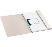 Djois made by Jalema 3804111- Pack de 10 Carpetas para Encuadernar con Clip Fastener ClipexDossier A4 gran capacidad, 226 gm Tree-Free Secolor 310x250 mm Color Beige natural