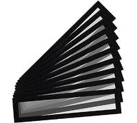 Djois made by Tarifold 195217 - Pack 10 Marcos Magnéticos Porta-títulos A4/A3 - (55 alto x 297 mm) - Magneto PRO para pizarras magnéticas