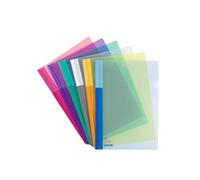 Djois made by Tarifold 511529 - Pack 24 Carpeta Dossier Uñero Portafolios A4 PP, Colores Traslúcidos - 24 uds