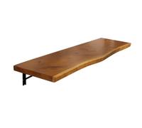 DJSKLDF Mesa Plegable montada en la Pared Escritorio de Madera Maciza montado en la Pared, Moderno, Creativo, Colgante, Sala Estudio, Plegable(140X45X5cm)