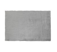 DKD Home Decor Alfombra de Poliester Gris 160x230 cm Antideslizante