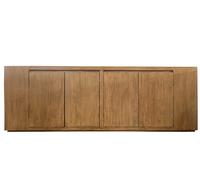 DKD Home Decor Aparador de Olmo Macizo 240x50x83 con 4 Puertas