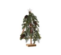 DKD Home Decor Árbol de Decoración Verde con Acebo
