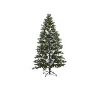 DKD Home Decor Árbol de Navidad con LED Nevado de 210 cm
