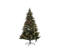 DKD Home Decor Árbol de Navidad LED Eucalipto Verde 240 cm
