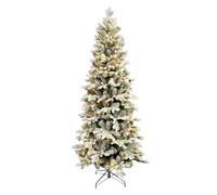 DKD Home Decor Árbol LED Nevado 180x90x90 cm con 180 LED