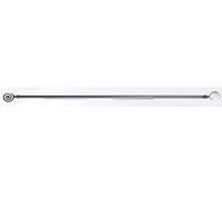 DKD Home Decor Barra de Cortina de Metal Extensible 160x16x16mm, Gris Oscuro